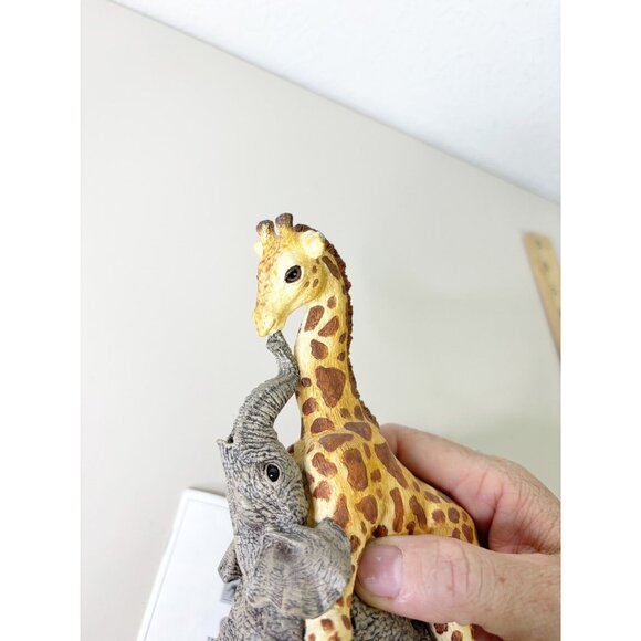 The Herd "Sticks and Stones" Giraffe & Elephant Martha Carey- No Orig Box-EUC - Picture 7 of 7